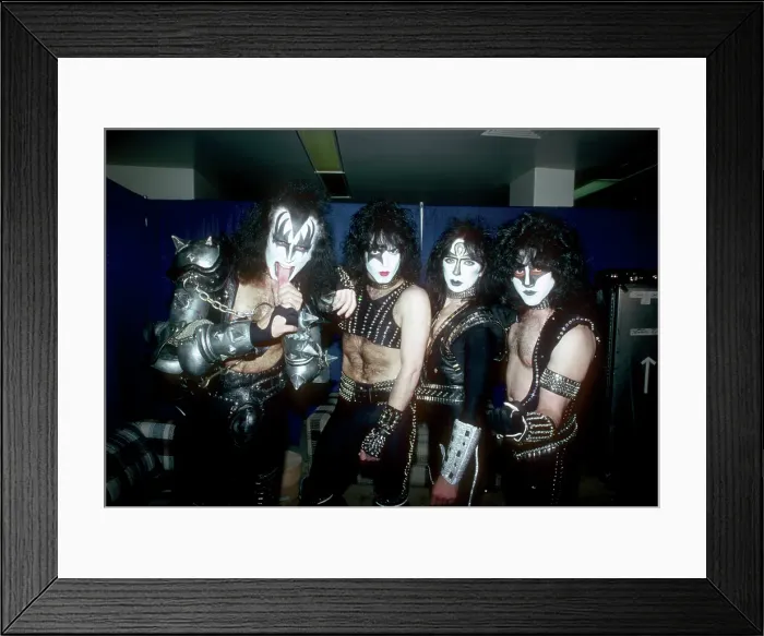 Framed Print : Kiss Backstage Framed Print : Kiss Backstage