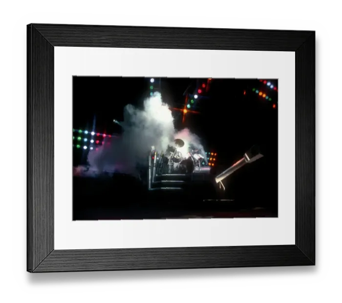 Framed Print : Kiss Performing Framed Print : Kiss Performing