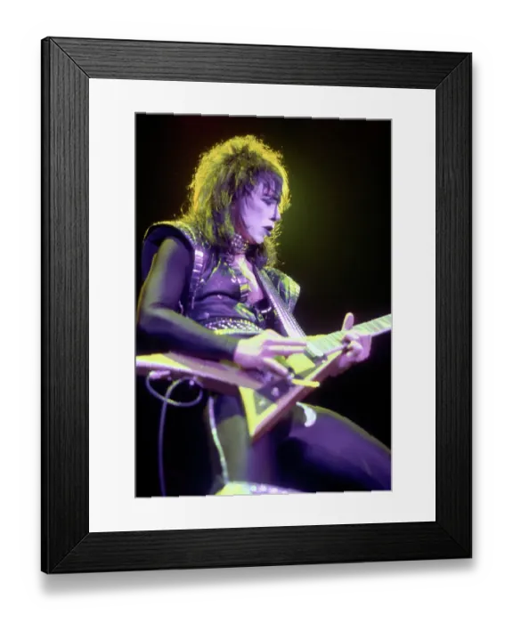 Framed Print : Kiss Performing Framed Print : Kiss Performing