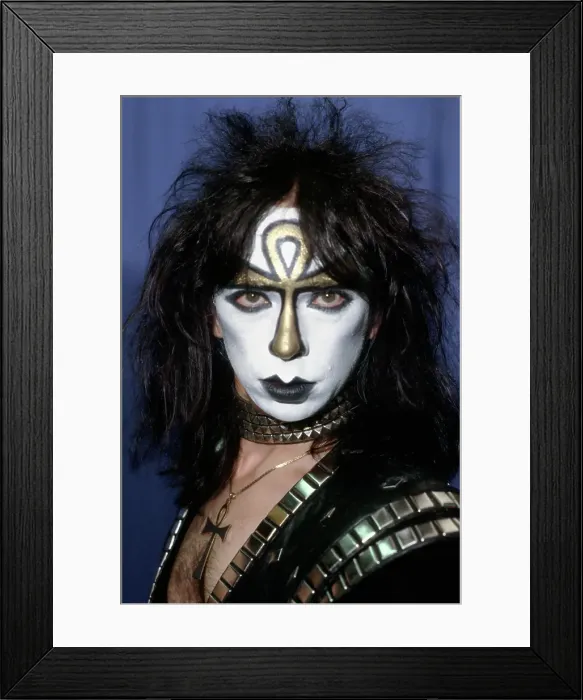 Framed Print : Kiss Performing Framed Print : Kiss Performing