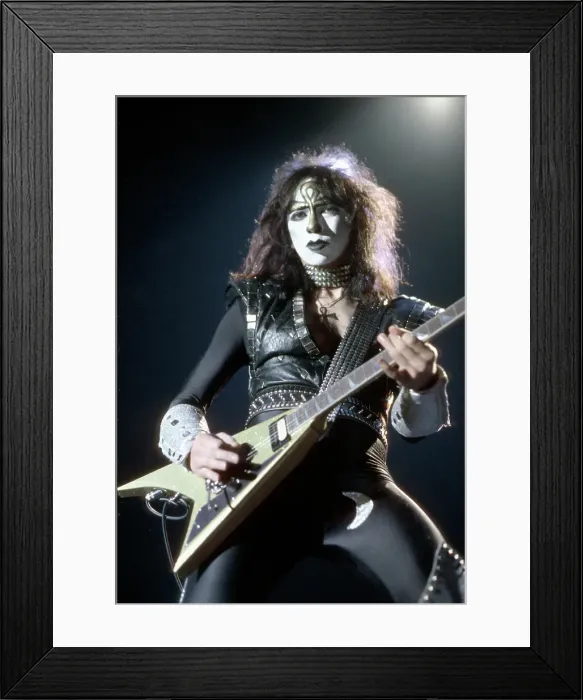 Framed Print : Kiss Performing Framed Print : Kiss Performing