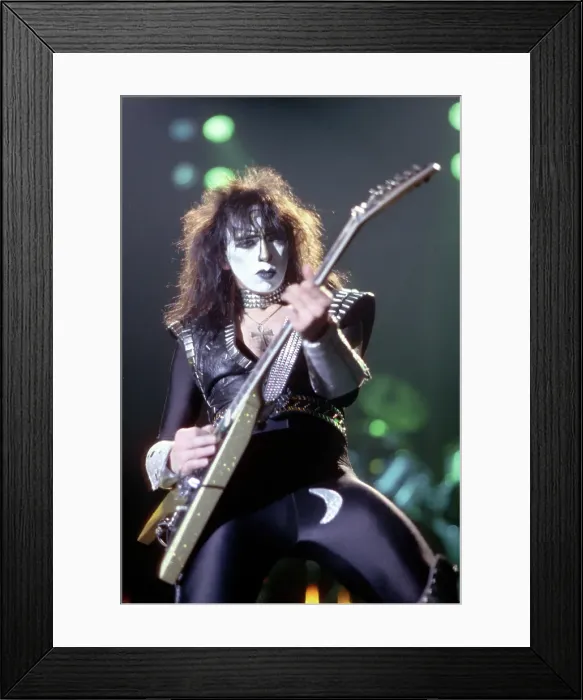 Framed Print : Kiss Performing Framed Print : Kiss Performing