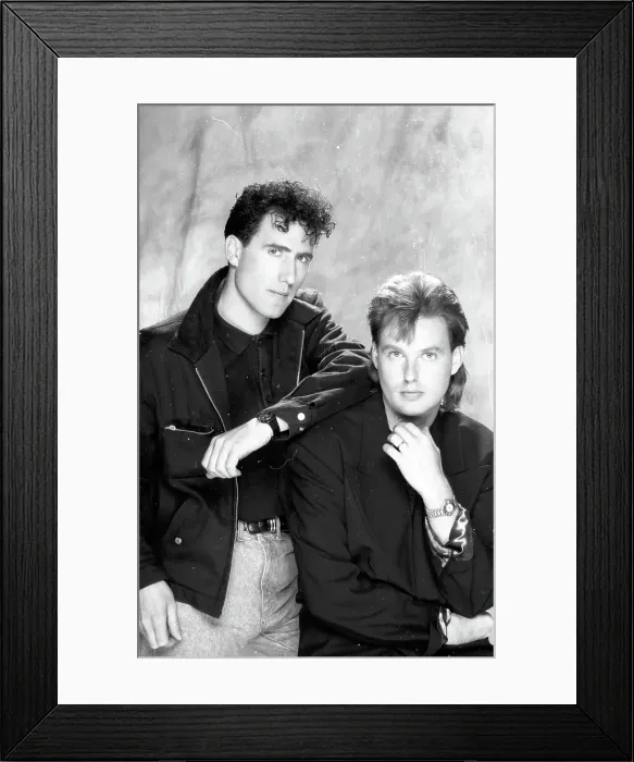 Framed Print : Orchestral Manoeuvres In The Dark Portrait Framed Print : Orchestral Manoeuvres In The Dark Portrait