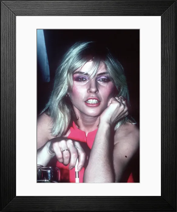 Framed Print : Blondie Attends An Event