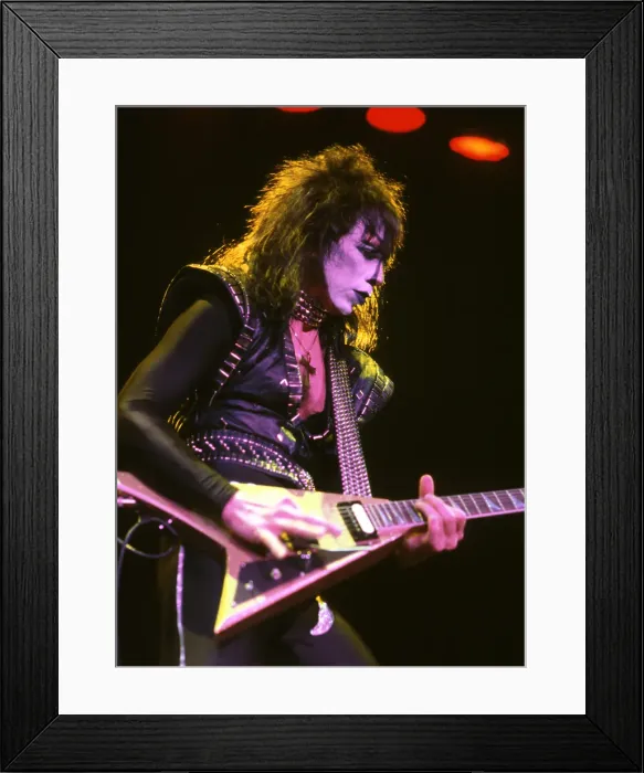 Framed Print : Kiss Performing Framed Print : Kiss Performing