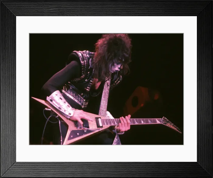 Framed Print : Kiss Performing Framed Print : Kiss Performing