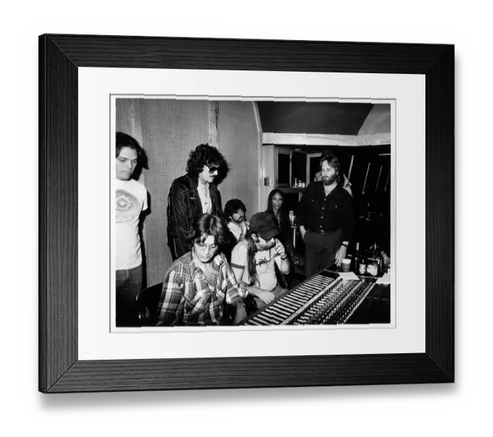 Framed Print : Recording Carl Wilson's Youngblood Album