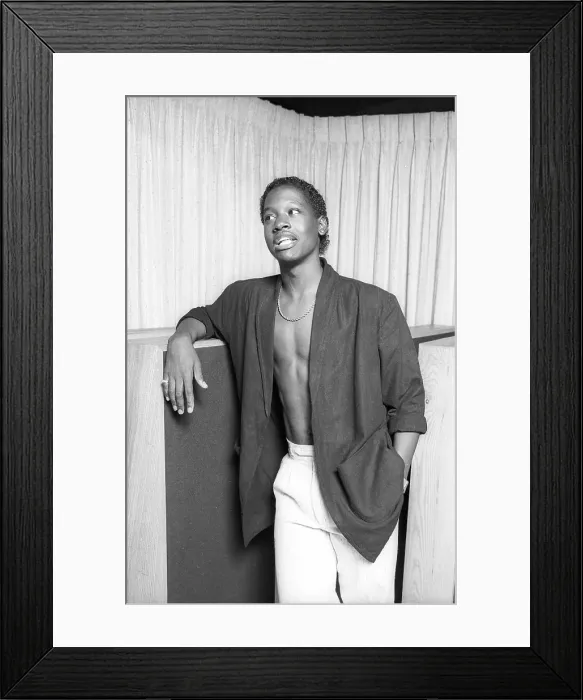 Framed Print : Johnny Gill Portrait Session Framed Print : Johnny Gill Portrait Session