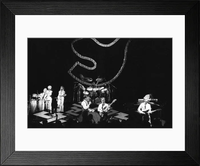 Framed Print : Spandau Ballet Performing Framed Print : Spandau Ballet Performing