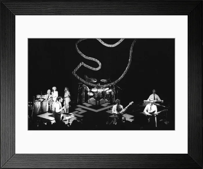 Framed Print : Spandau Ballet Performing Framed Print : Spandau Ballet Performing