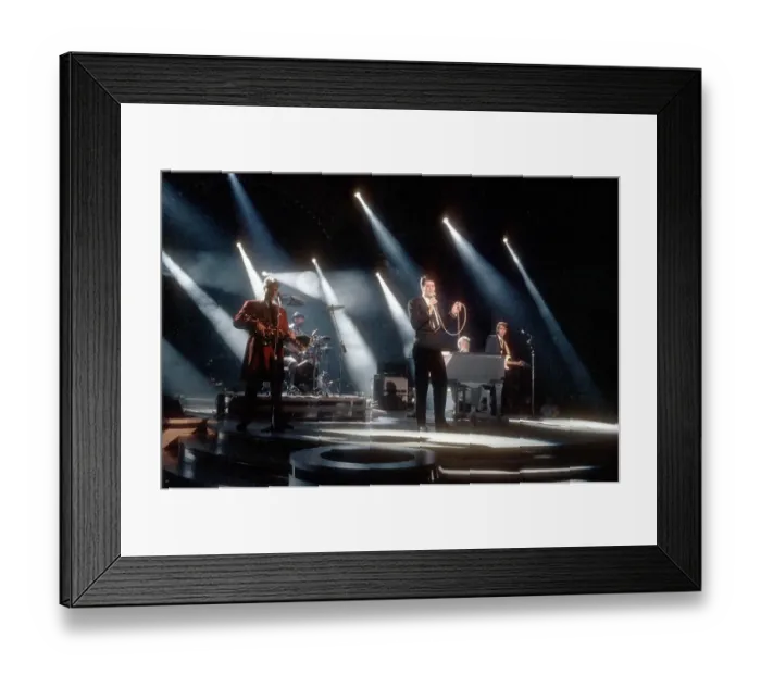Framed Print : Spandau Ballet Performing