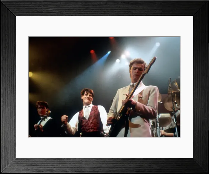 Framed Print : Spandau Ballet Performing Framed Print : Spandau Ballet Performing