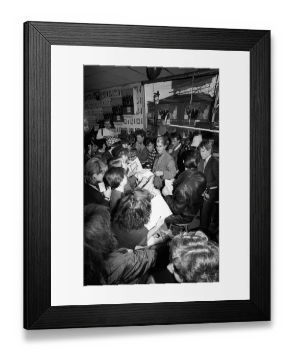 Framed Print : Spandau Ballet Autograph Signing Framed Print : Spandau Ballet Autograph Signing
