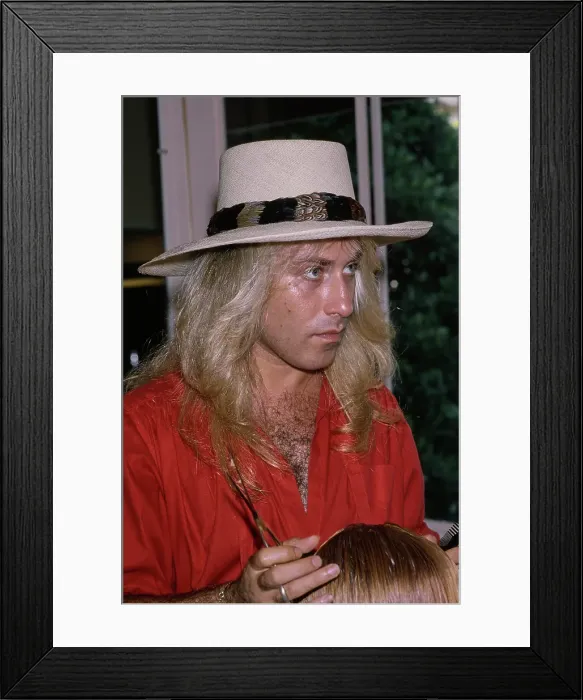Framed Print : José Eber, French Hair Stylist Framed Print : José Eber, French Hair Stylist