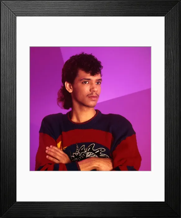 Framed Print : El DeBarge Portrait Session Framed Print : El DeBarge Portrait Session