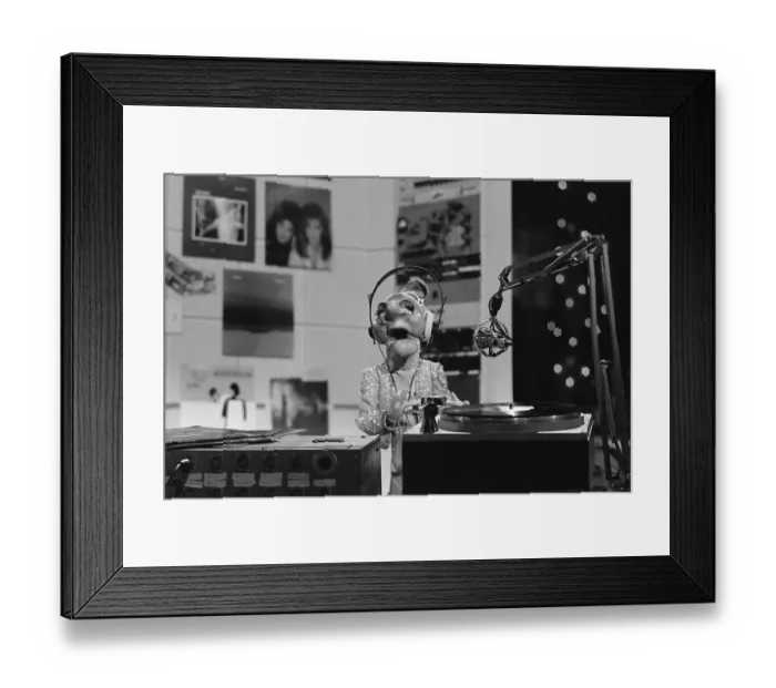 Framed Print : Madame. The Wayland Flowers puppet Madame appears on a Radio K-DROOP portion Framed Print : Madame. The Wayland Flowers puppet Madame appears on a Radio K-DROOP portion