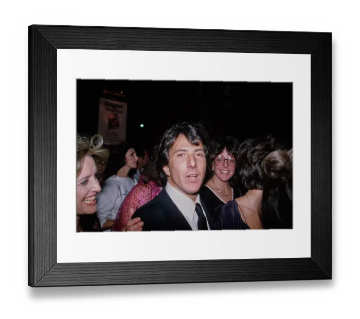 Framed Print : Dustin Hoffman, American Actor Framed Print : Dustin Hoffman, American Actor