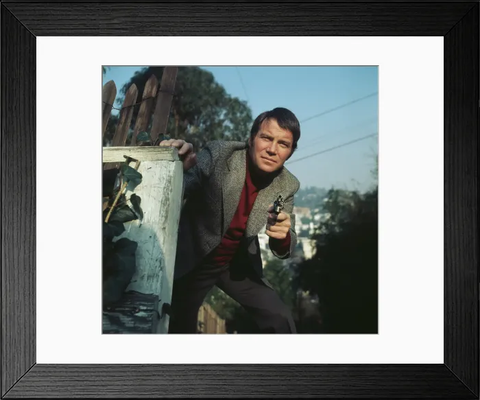 Framed Print : William Shatner, Canadian Actor Framed Print : William Shatner, Canadian Actor