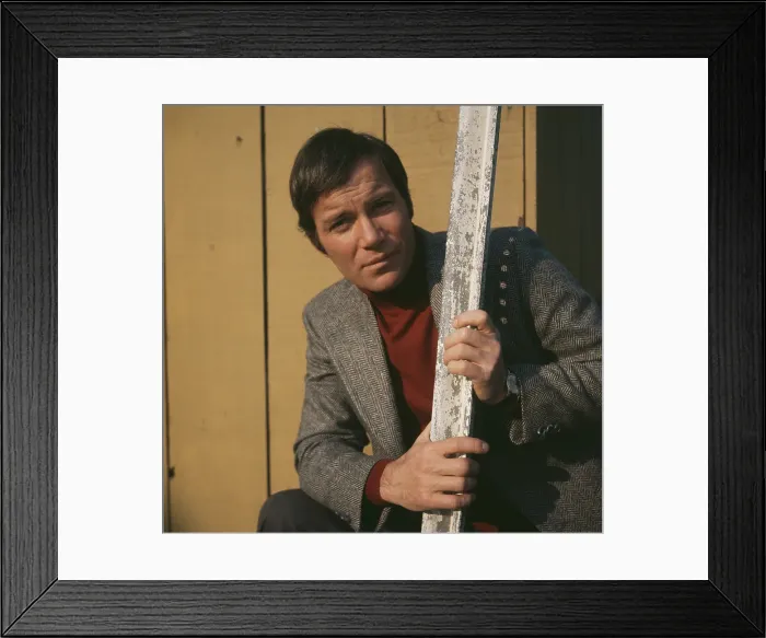 Framed Print : William Shatner, Canadian Actor