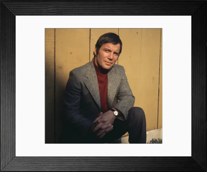 Framed Print : William Shatner, Canadian Actor Framed Print : William Shatner, Canadian Actor