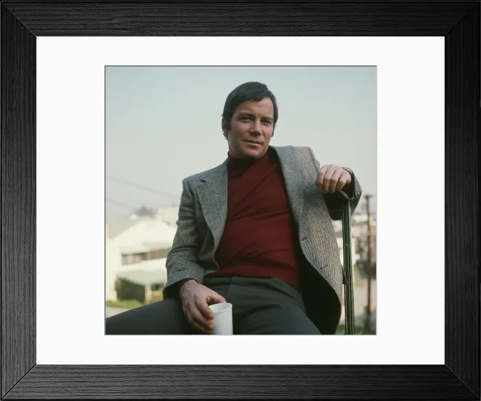 Framed Print : William Shatner, Canadian Actor