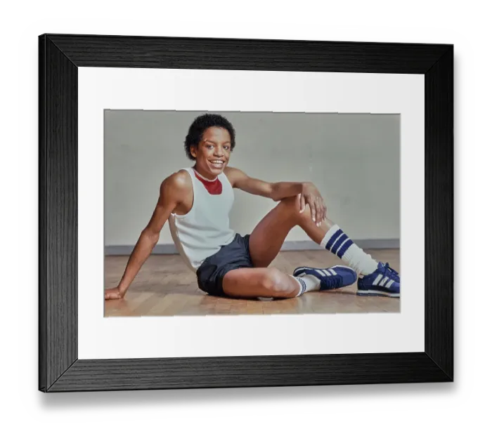 Framed Print : Eighties Street Fashions