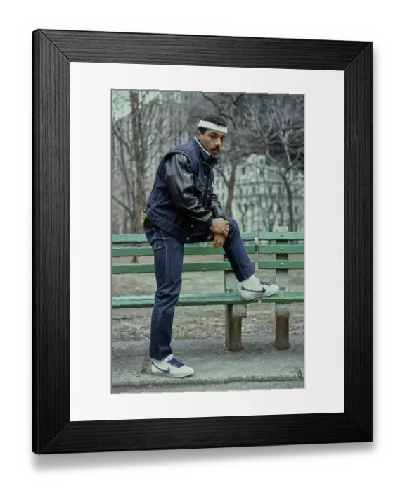 Framed Print : Eighties Street Fashions Framed Print : Eighties Street Fashions