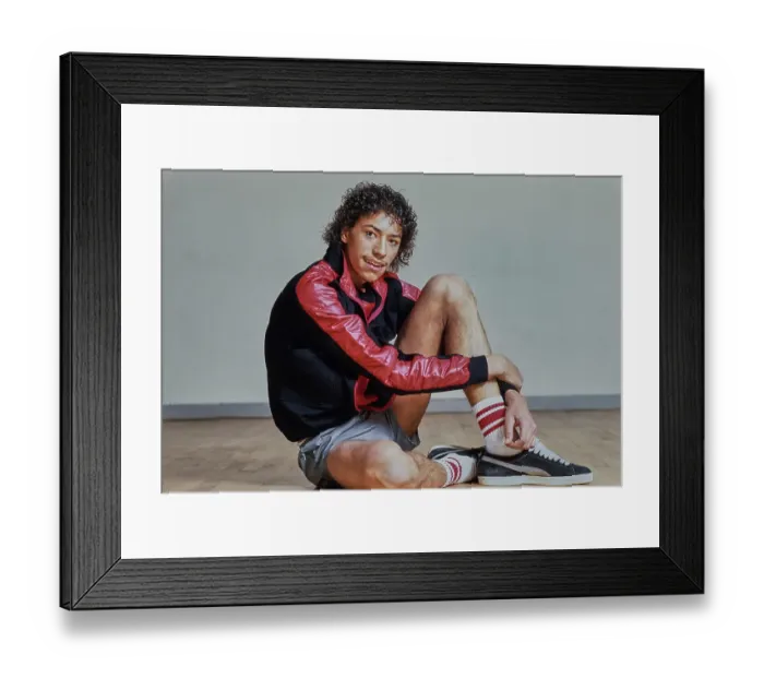 Framed Print : Eighties Street Fashions Framed Print : Eighties Street Fashions