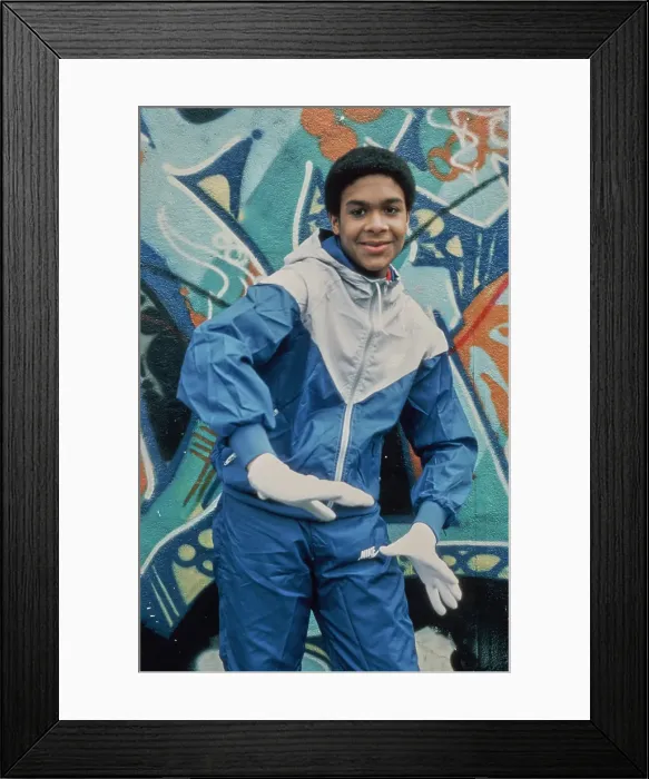 Framed Print : Eighties Street Fashions Framed Print : Eighties Street Fashions