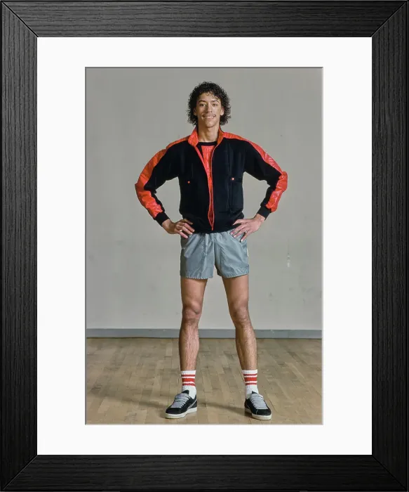 Framed Print : Eighties Street Fashions Framed Print : Eighties Street Fashions
