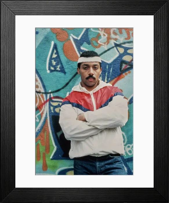 Framed Print : Eighties Street Fashions Framed Print : Eighties Street Fashions