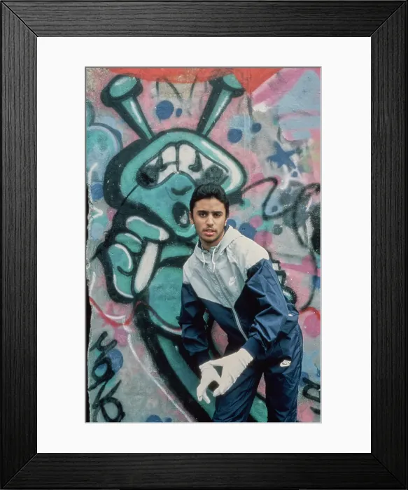 Framed Print : Eighties Street Fashions Framed Print : Eighties Street Fashions