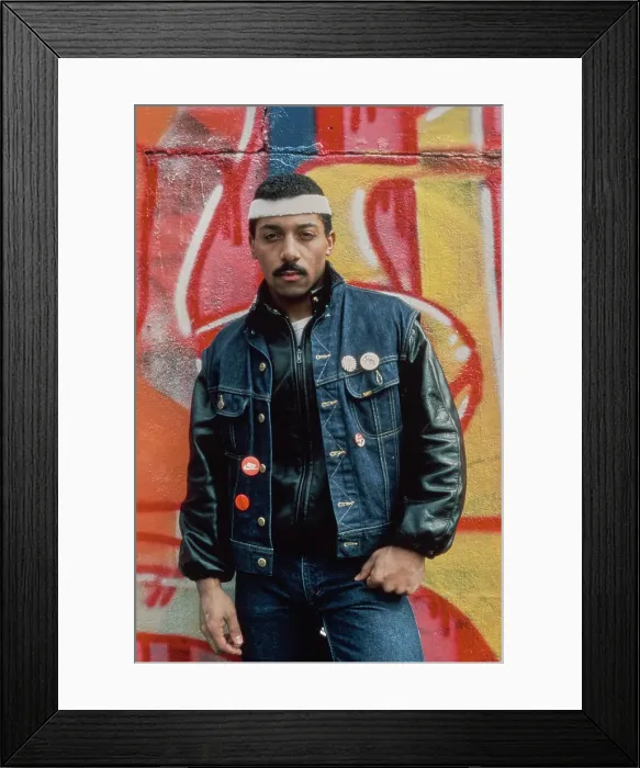 Framed Print : Eighties Street Fashions Framed Print : Eighties Street Fashions