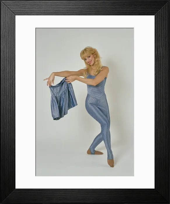 Framed Print : Eighties Exercise Fashions Framed Print : Eighties Exercise Fashions