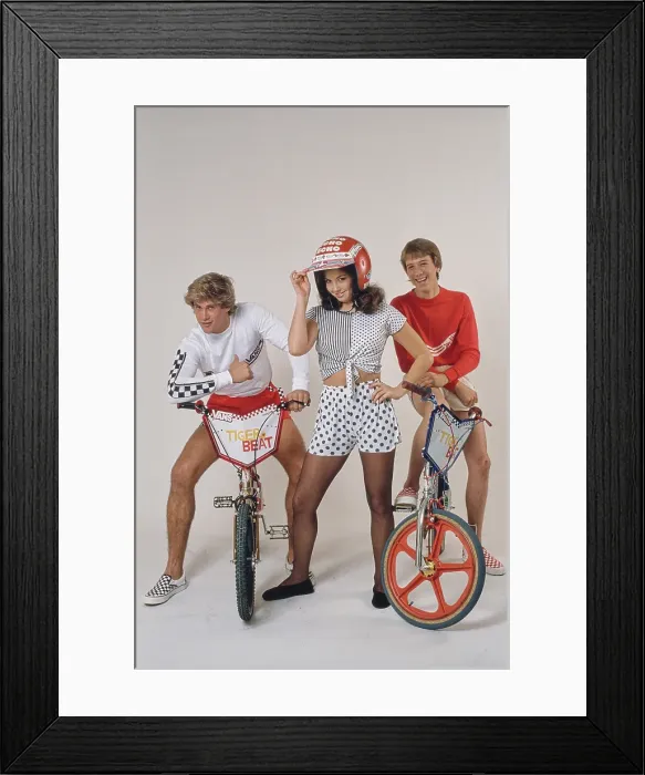 Framed Print : Eighties Leisure Fashions Framed Print : Eighties Leisure Fashions