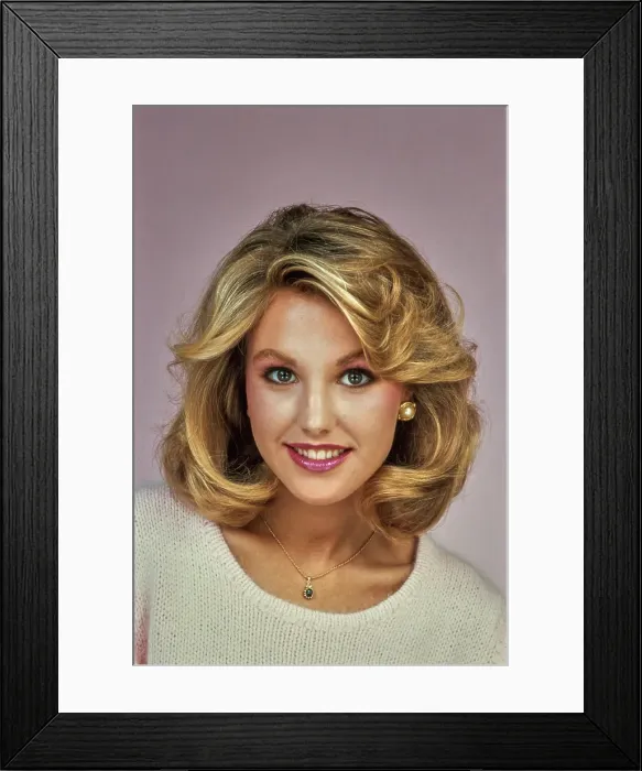 Framed Print : Eighties Hairstyle Framed Print : Eighties Hairstyle
