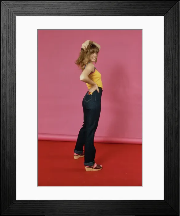 Framed Print : Eighties Casual Wear