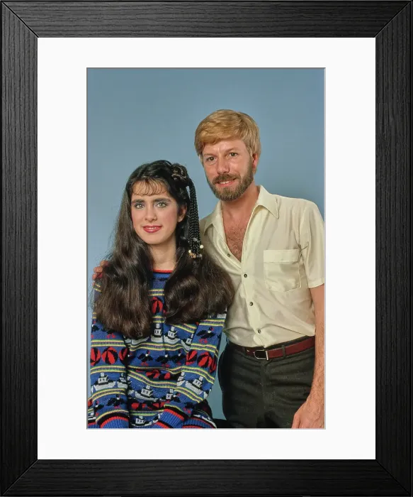 Framed Print : Eighties Casual Wear