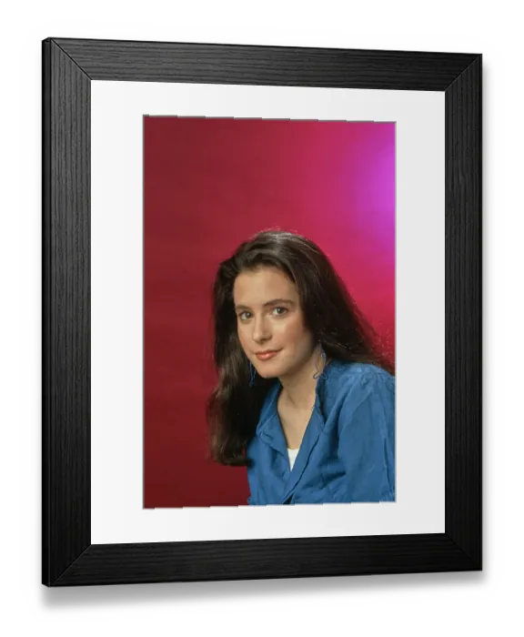 Framed Print : Eighties Hairstyle