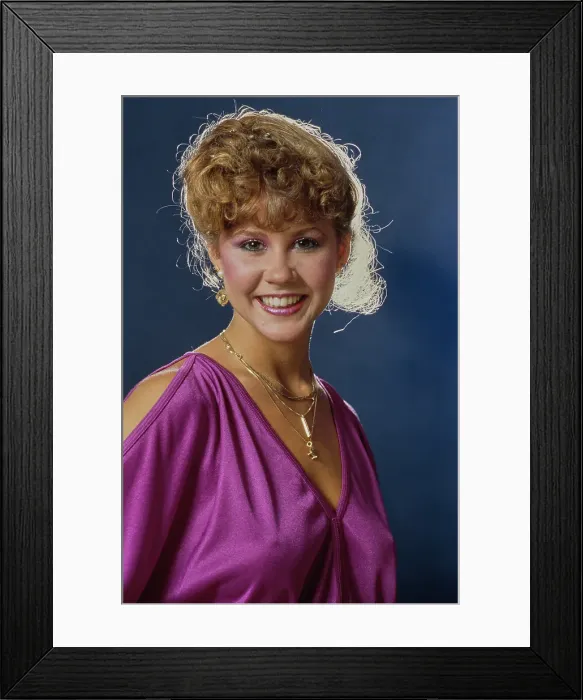 Framed Print : Eighties Hairstyle Framed Print : Eighties Hairstyle