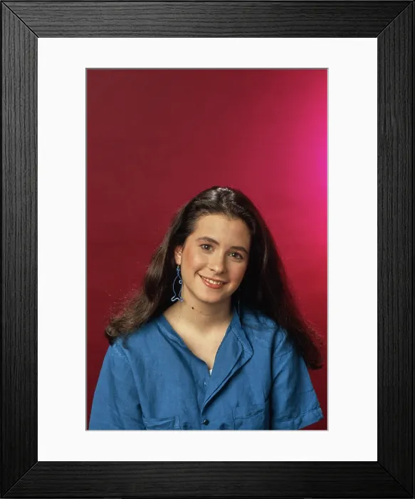 Framed Print : Eighties Hairstyle Framed Print : Eighties Hairstyle