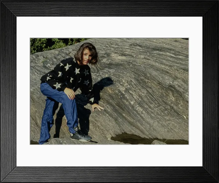 Framed Print : Eighties Casual Wear