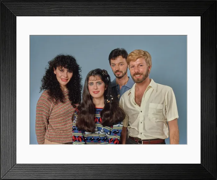 Framed Print : Eighties Casual Wear Framed Print : Eighties Casual Wear