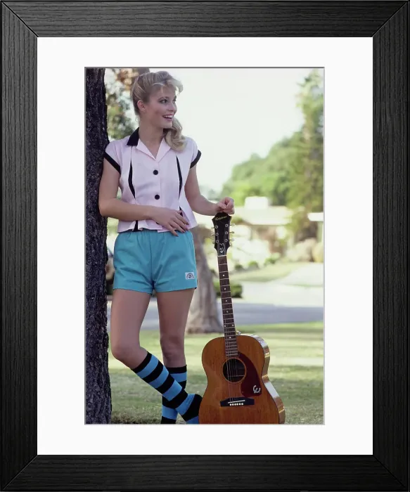 Framed Print : Eighties Casual Wear