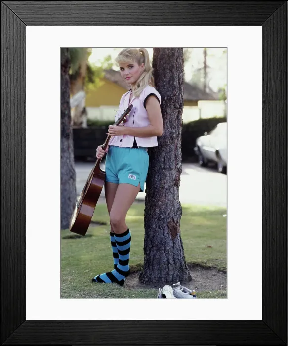 Framed Print : Eighties Casual Wear