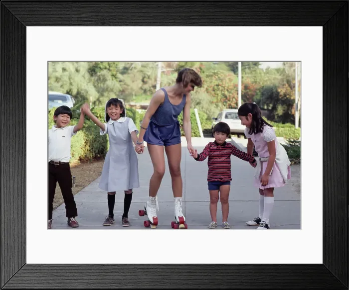 Framed Print : Eighties Casual Wear Framed Print : Eighties Casual Wear