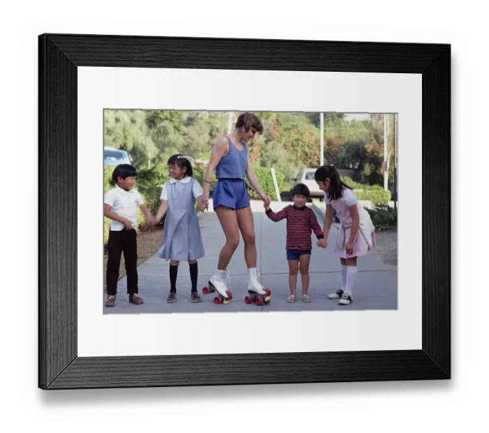 Framed Print : Eighties Casual Wear Framed Print : Eighties Casual Wear