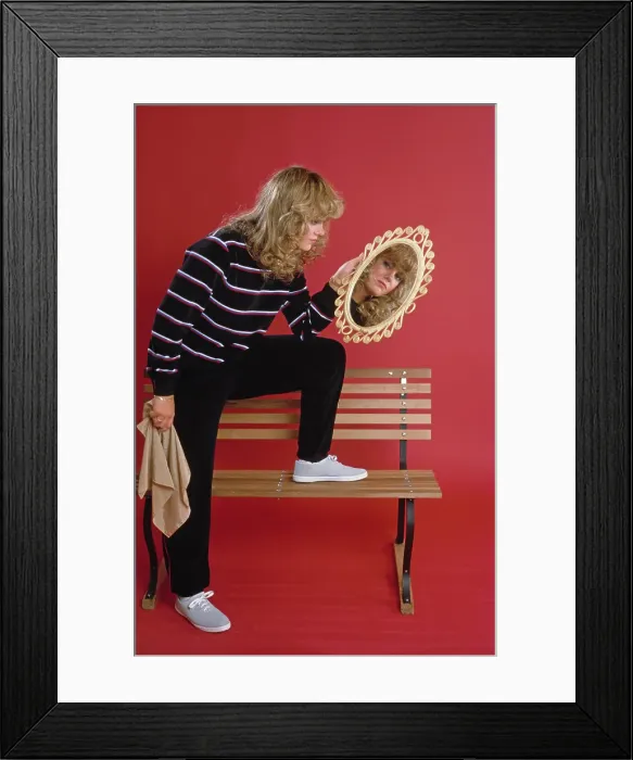 Framed Print : Eighties Casual Wear Framed Print : Eighties Casual Wear