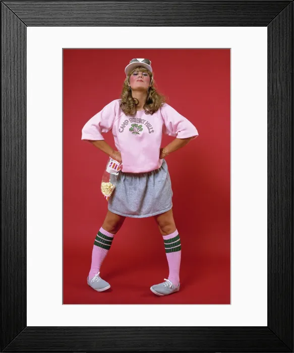 Framed Print : Eighties Casual Wear