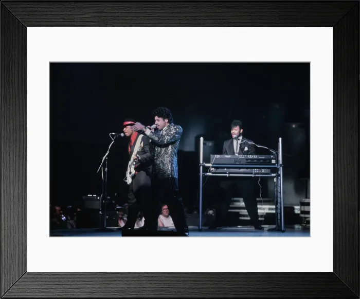 Framed Print : Morris Day & The Time Play American Bandstand